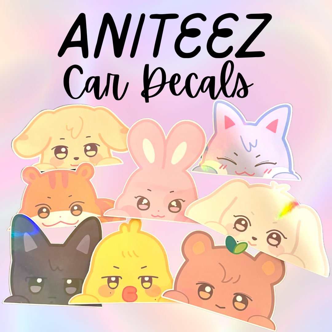 Aniteez Peeker Car Decals