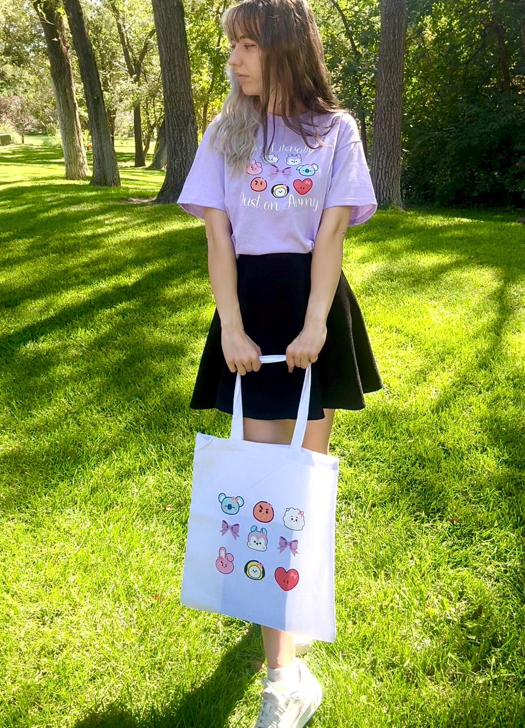 BT21 Tote Bag | BTS Shopping Bag | Kpop Tote Bag