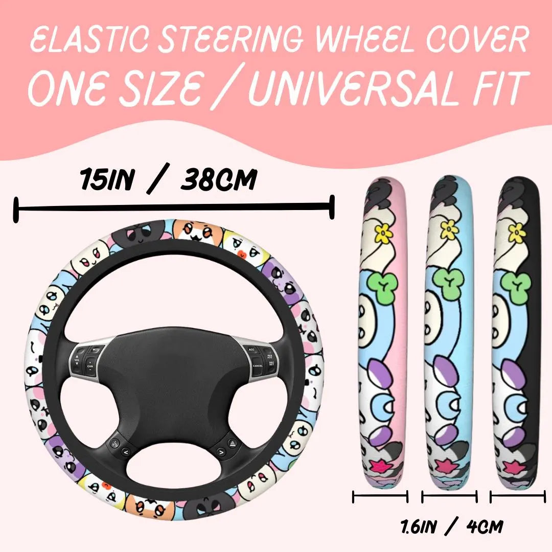 Ateez Mighteez Steering Wheel Cover