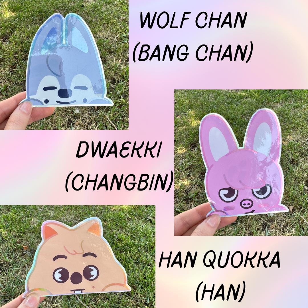 Stray Kids SKZOO Peeker Car Decals
