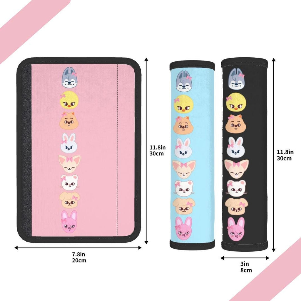 Stray Kids SKZOO Seat Belt Covers