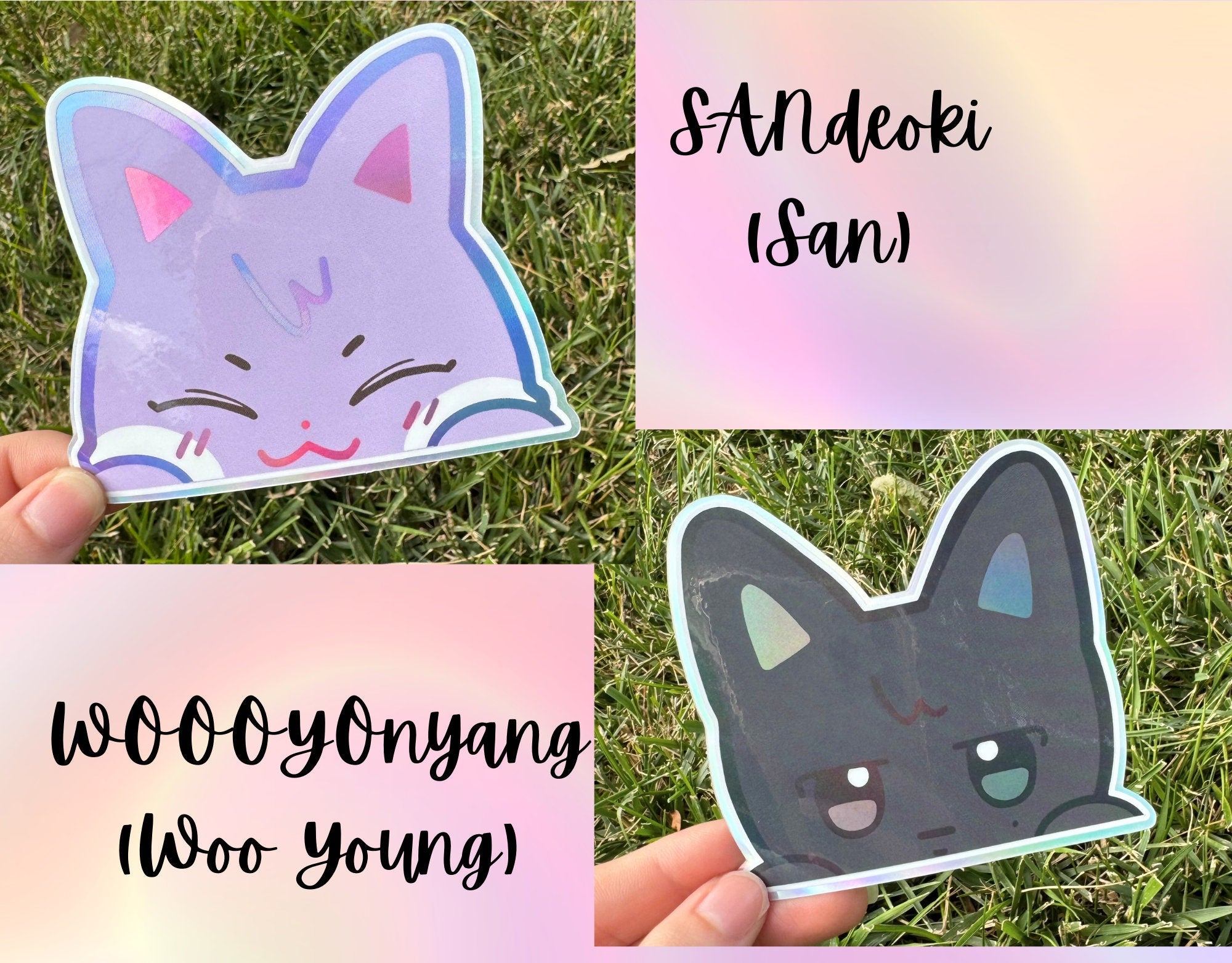 Aniteez Peeker Car Decals