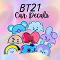 BT21 Peeker Car Decals