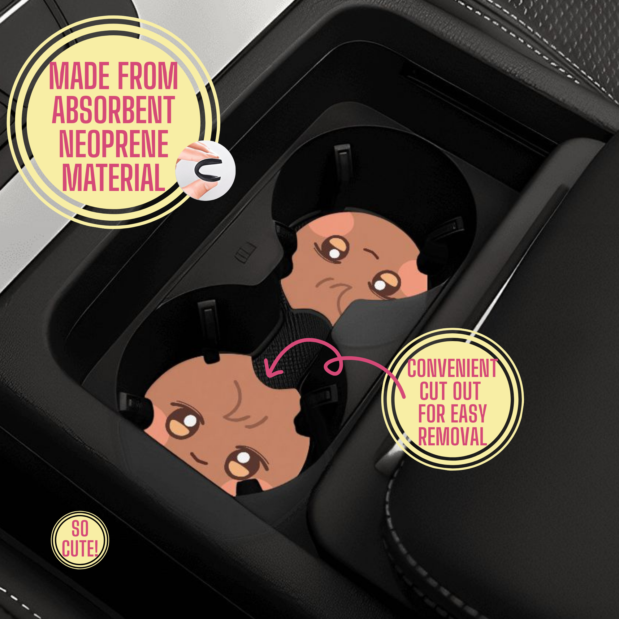 Aniteez Car Coasters