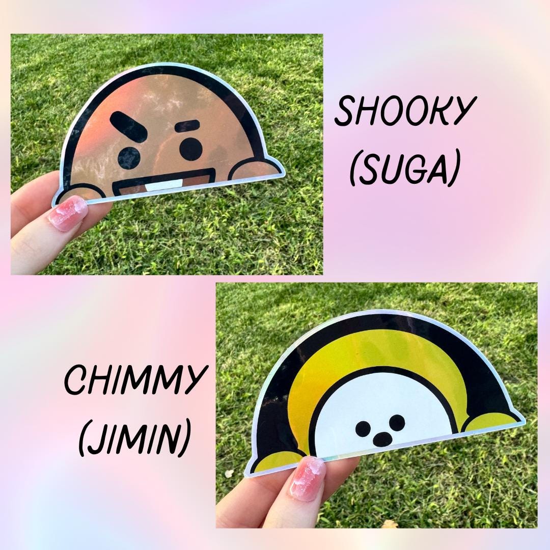 BT21 Peeker Car Decals