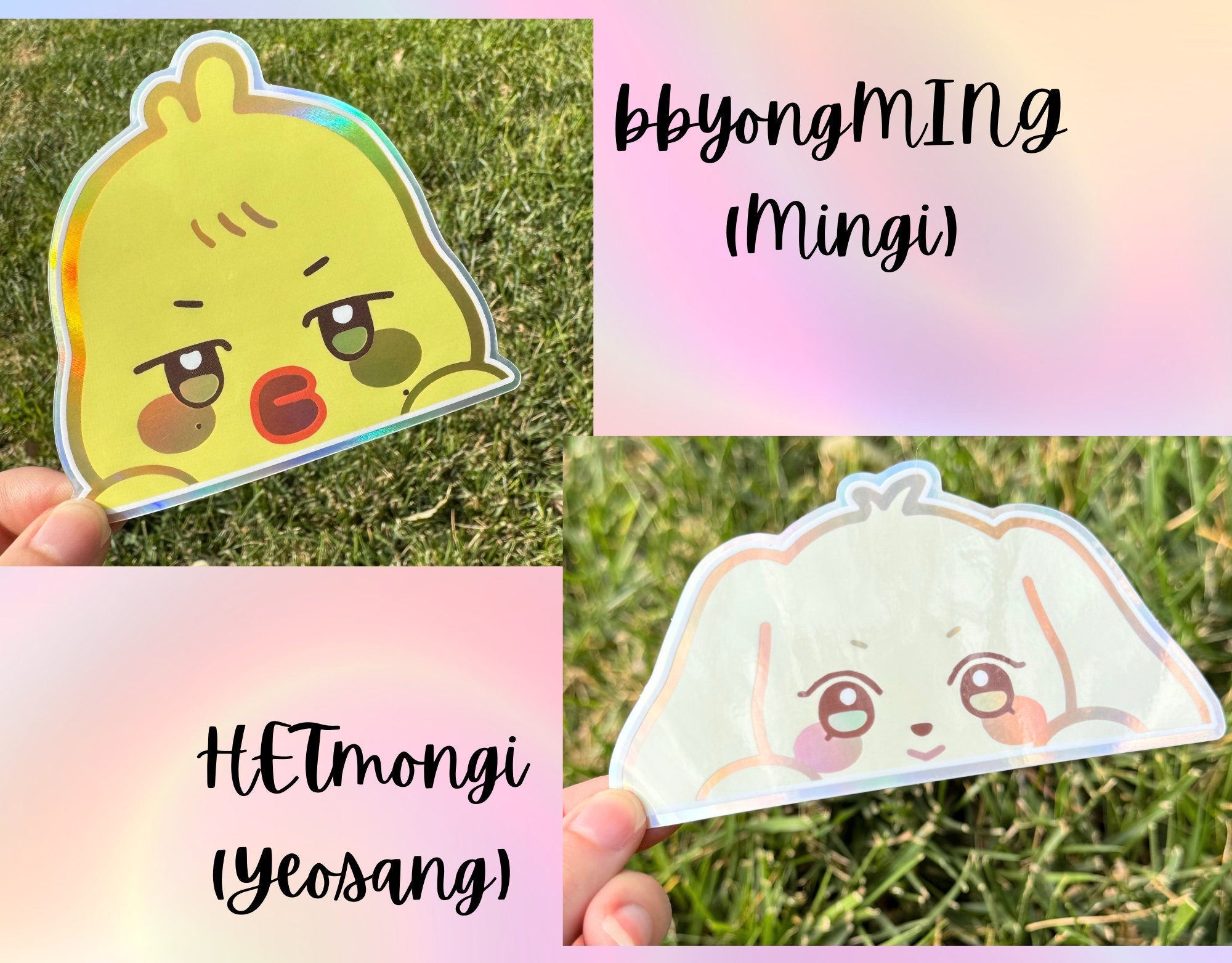 Aniteez Peeker Car Decals