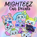 Mighteez Peeker Car Decals