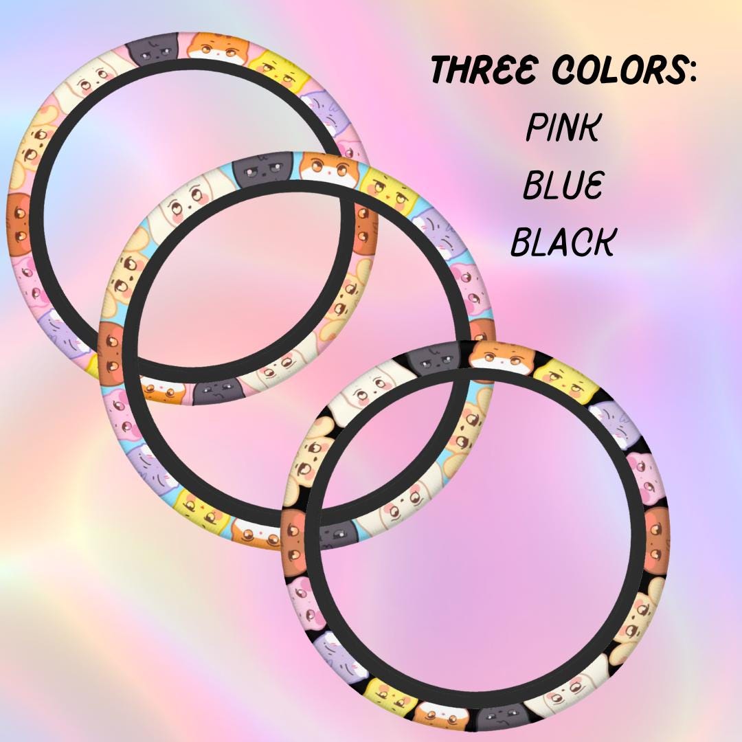 Ateez Aniteez Steering Wheel Cover