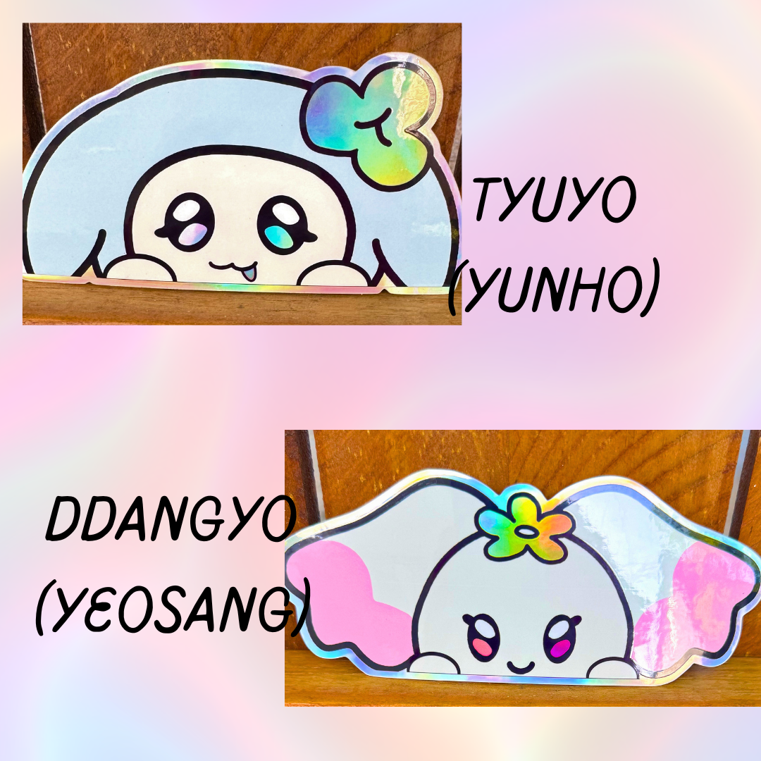 Mighteez Peeker Car Decals