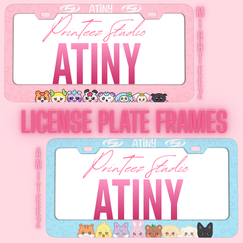 Aniteez & Mighteez License Plate Frames