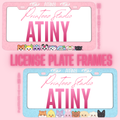 Aniteez & Mighteez License Plate Frames