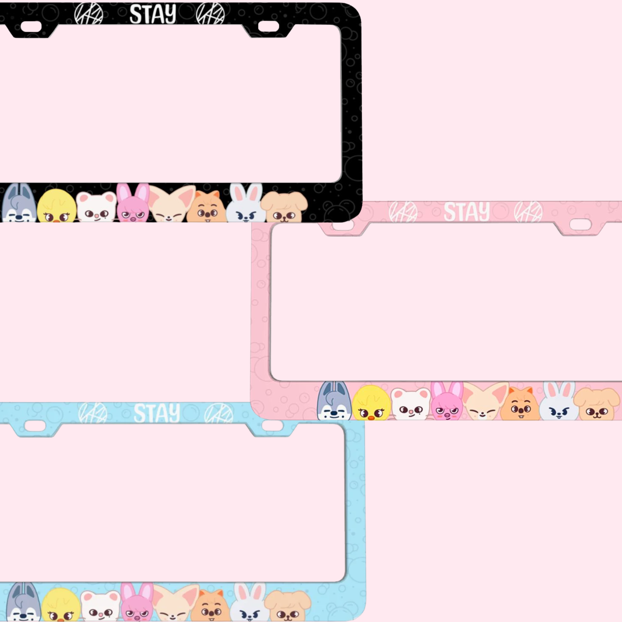 SKZOO License Plate Frame