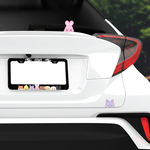 Aniteez & Mighteez License Plate Frames