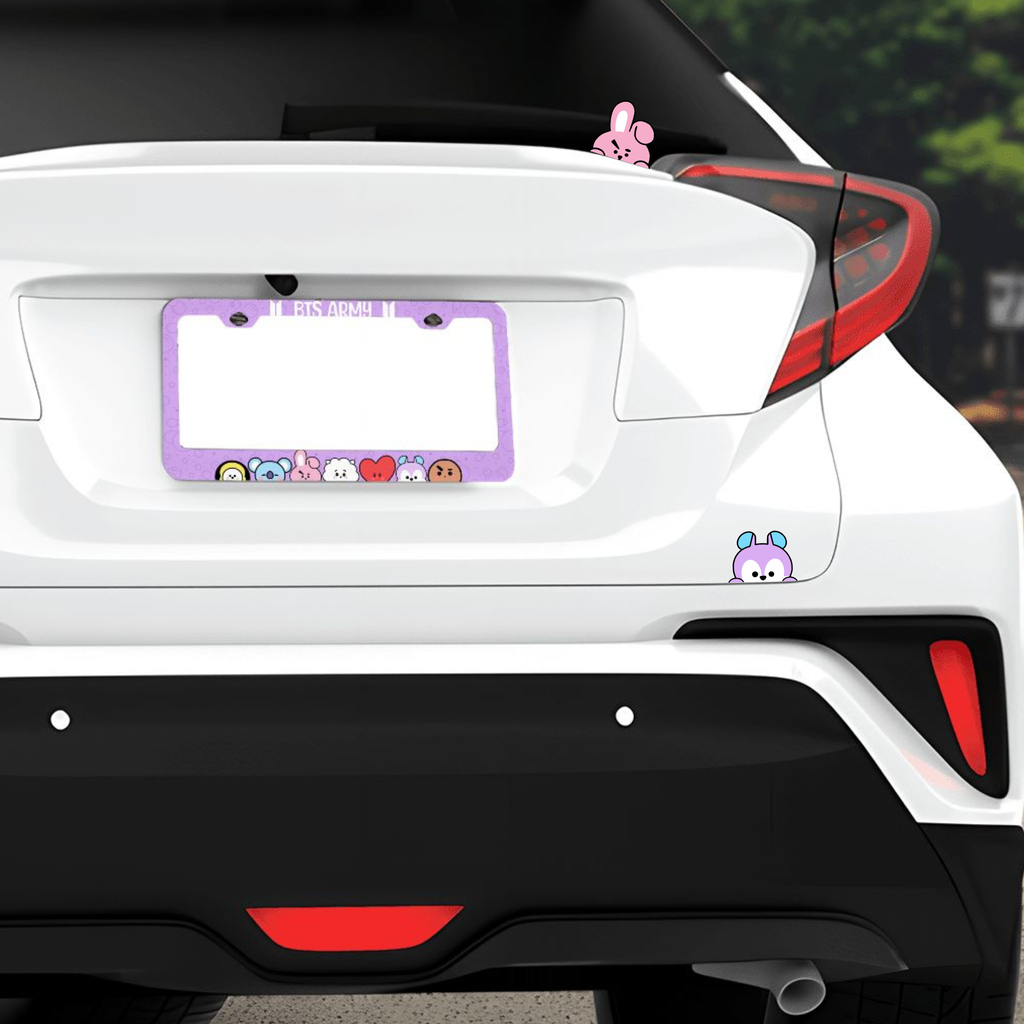 BT21 License Plate Frame