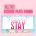 SKZOO License Plate Frame