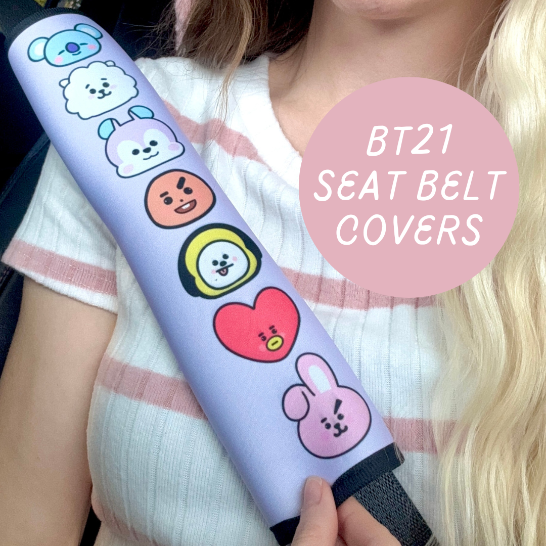 BTS BT21 Seat Belt Cover