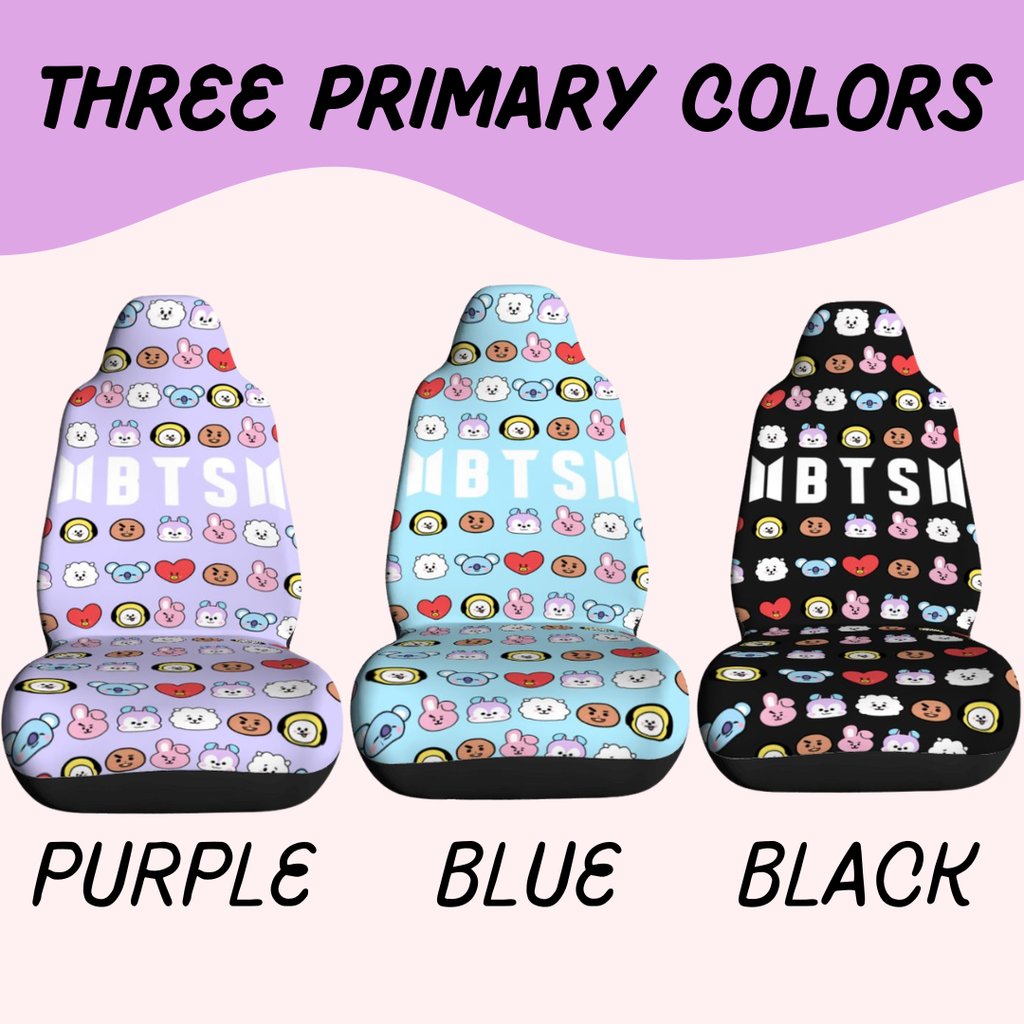 BTS BT21 Seat Covers