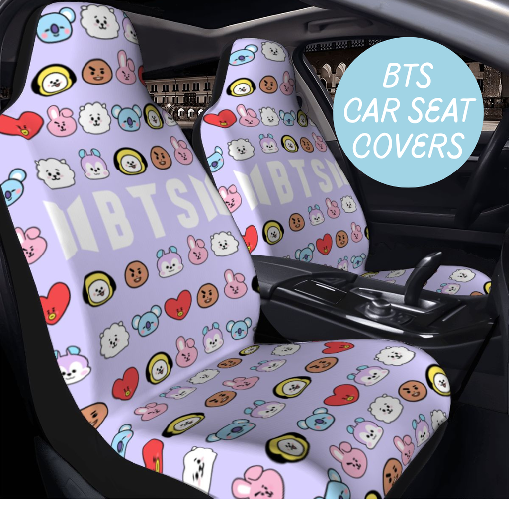 BTS BT21 Seat Covers