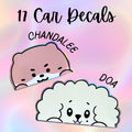 Seventeen Miniteen Peeker Car Decals | Chandalee | Doa