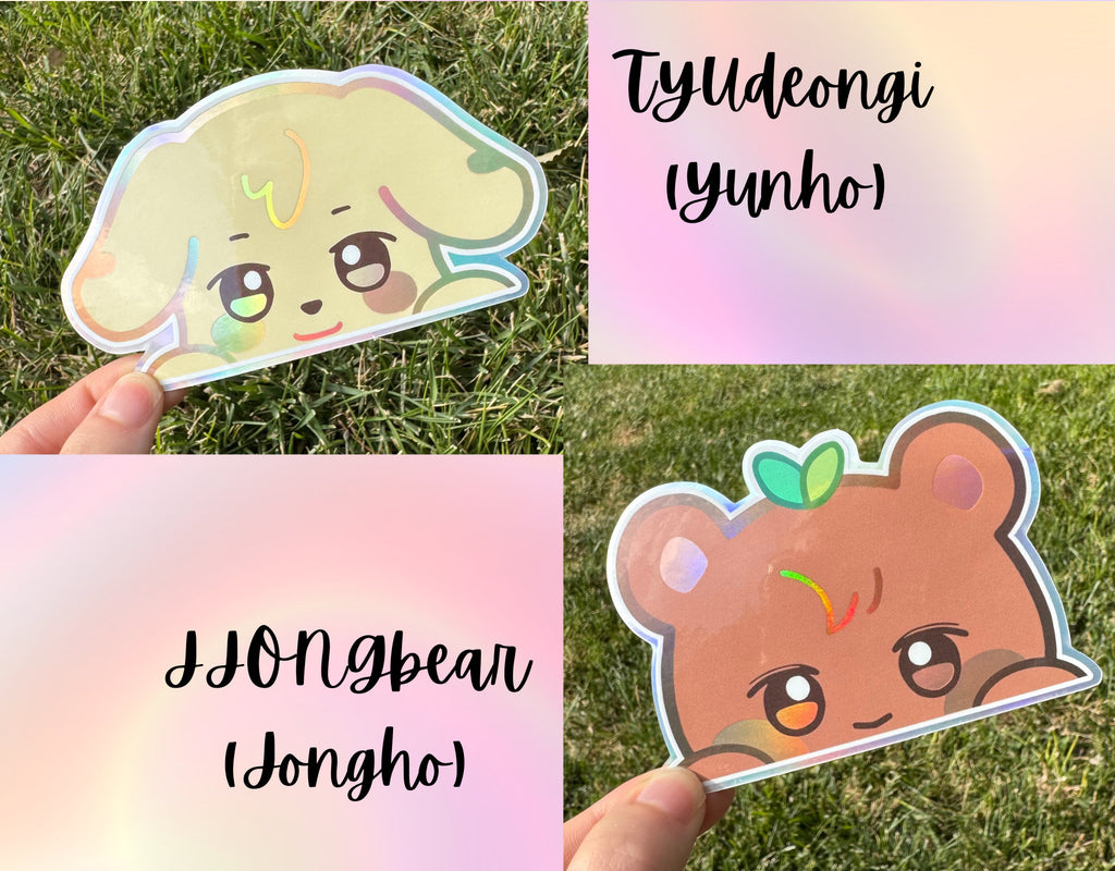 Aniteez Peeker Car Decals