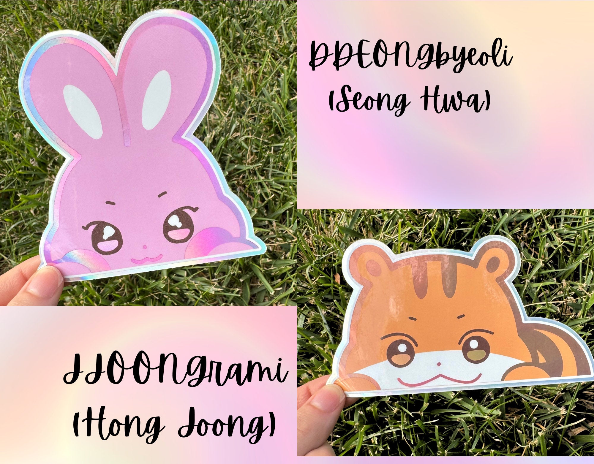 Aniteez Peeker Car Decals