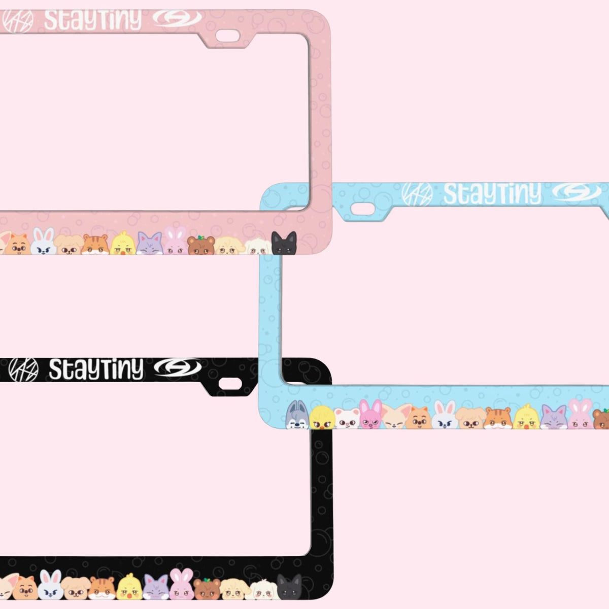 StayTiny License Plate Frames