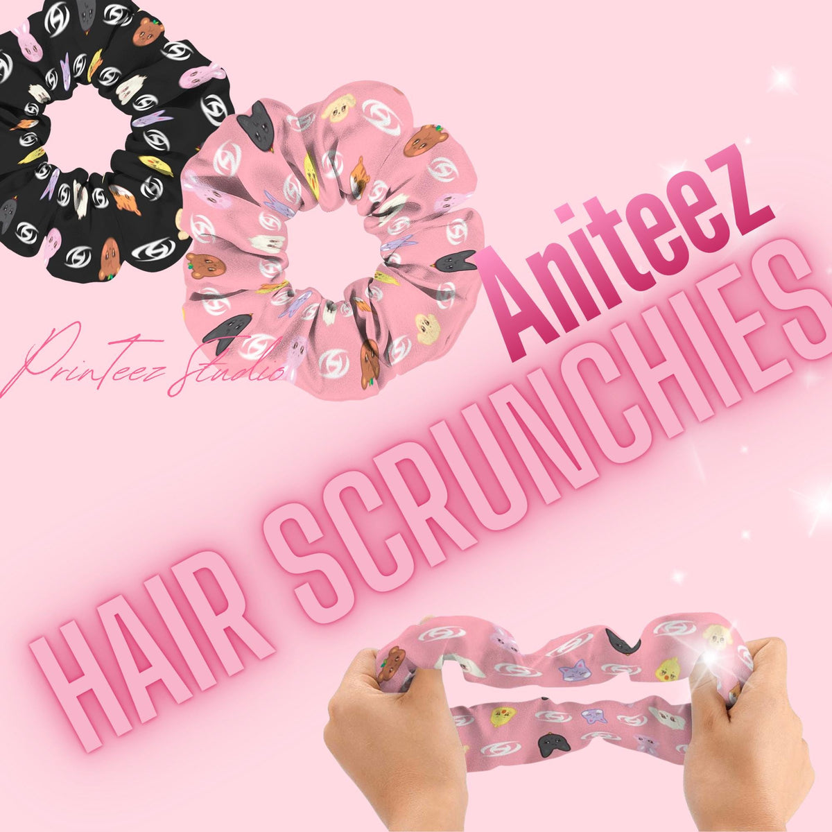 Ateez Aniteez Hair Scrunchie