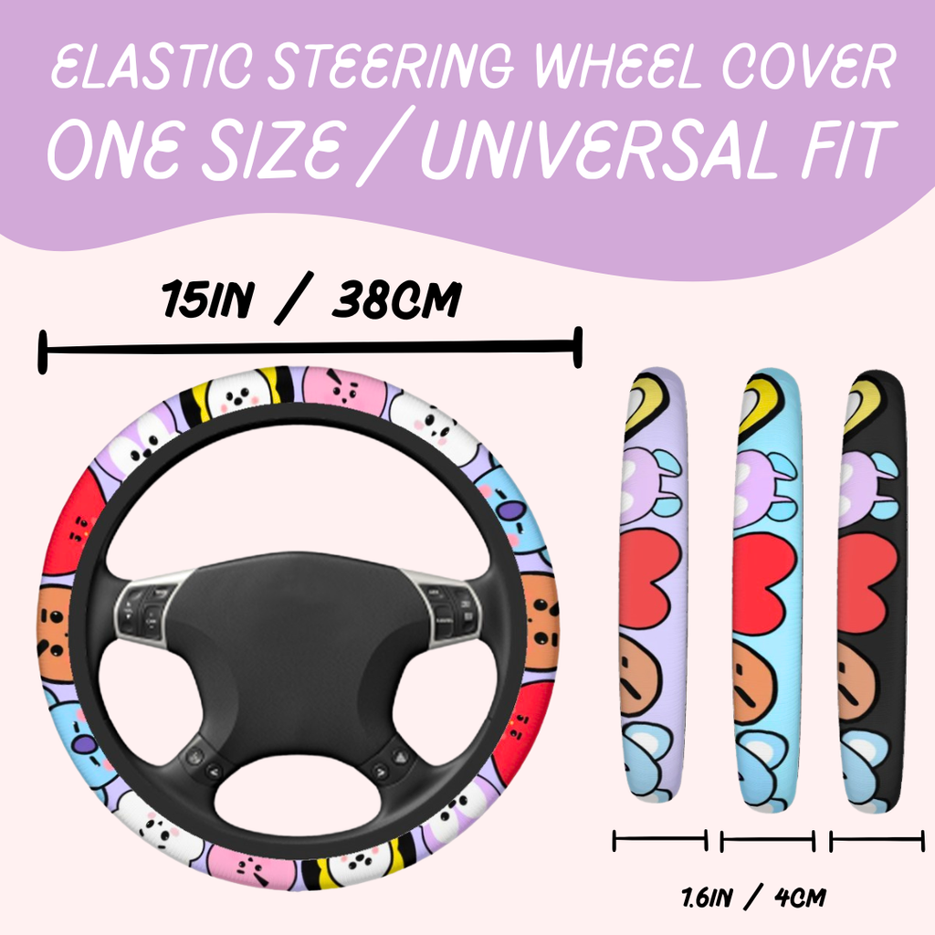 BTS BT21 Steering Wheel Cover