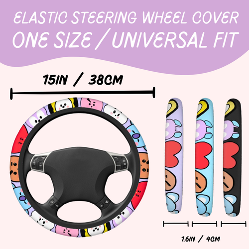 BTS BT21 Steering Wheel Cover