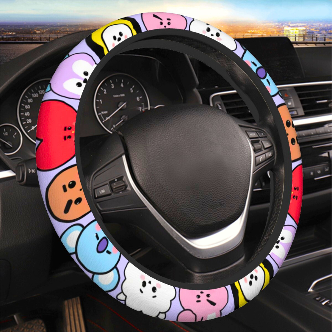 BTS BT21 Steering Wheel Cover