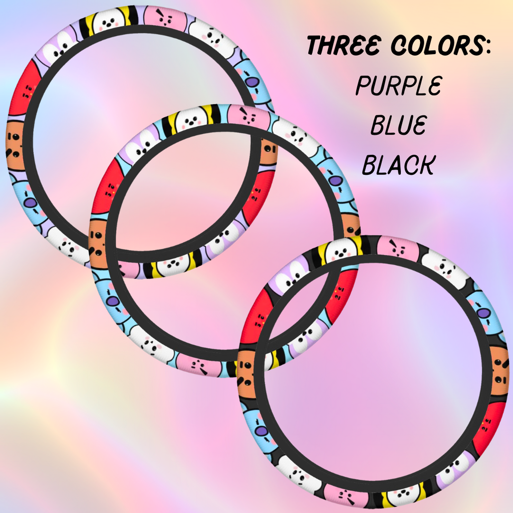 BTS BT21 Steering Wheel Cover