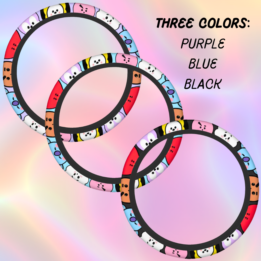 BTS BT21 Steering Wheel Cover